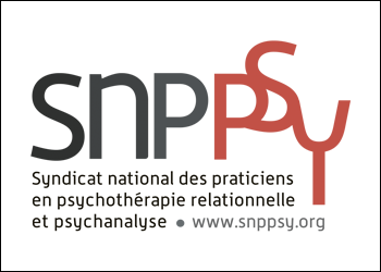 Psychothérapie relationnelle, logo du syndicat national des praticiens en psychothérapie relationnelle et psychanalyse